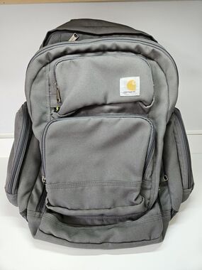 Carhartt 35L Triple Compartment Laptop Backpack Gravel Gray